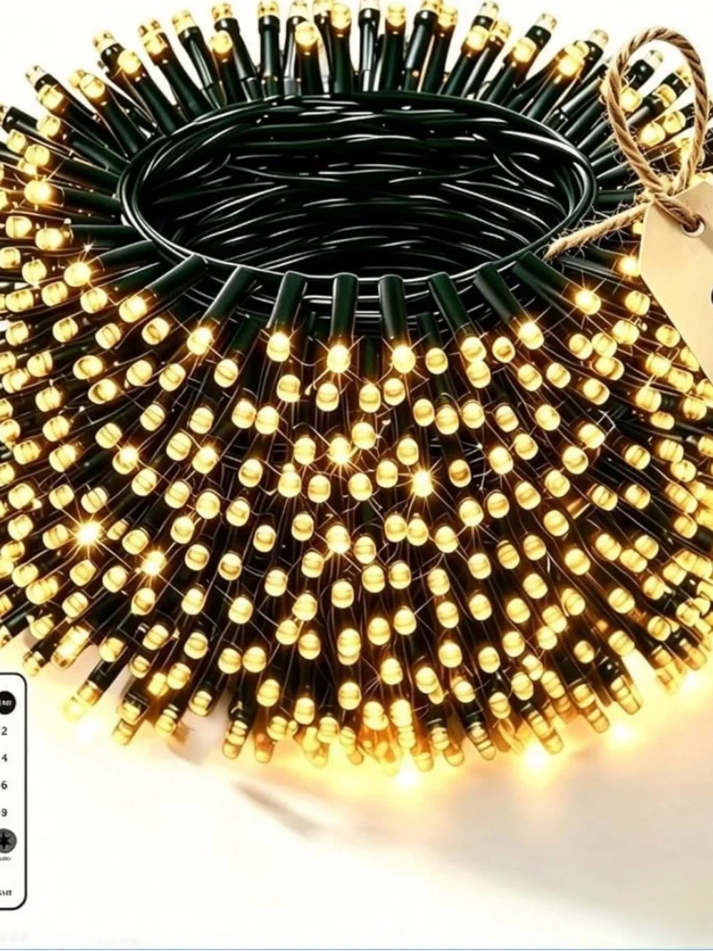 Holiday LED String Lights for Christmas Tree - Warm White